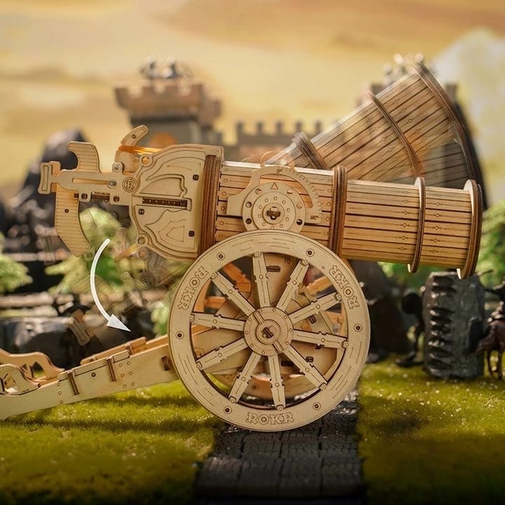 Robotime ROKR Ballista – Wooden 3D Puzzle Toy & Gift KW401 - Image 4
