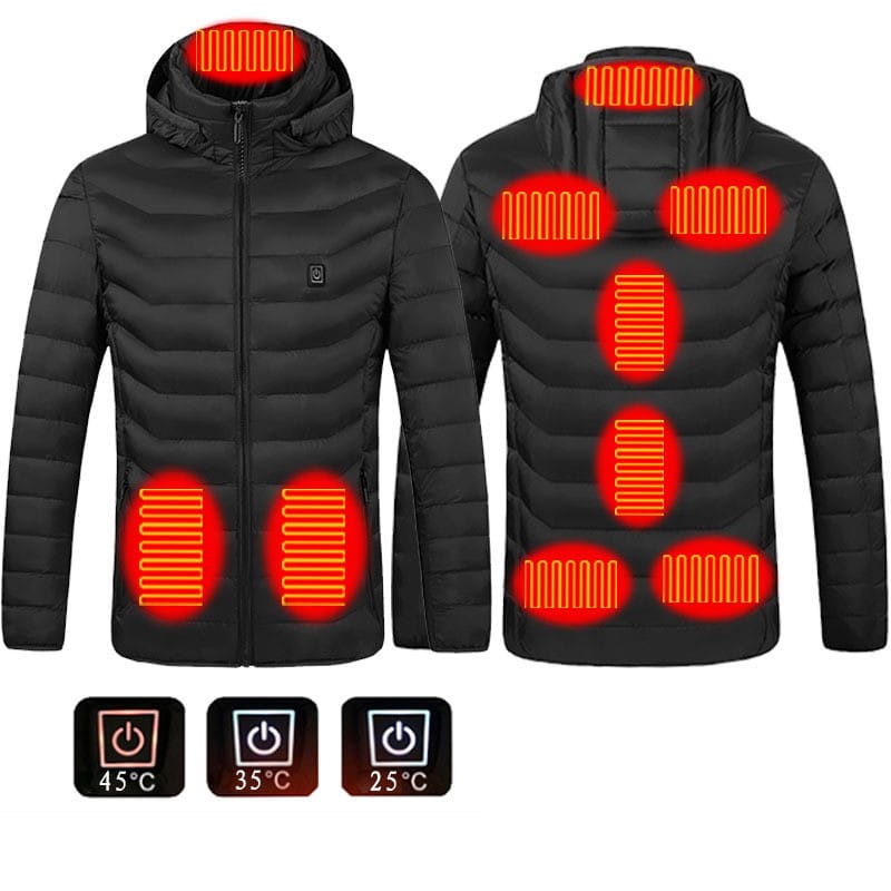 Men’s USB Heated Jacket – Thermal Electric Coat - Image 5